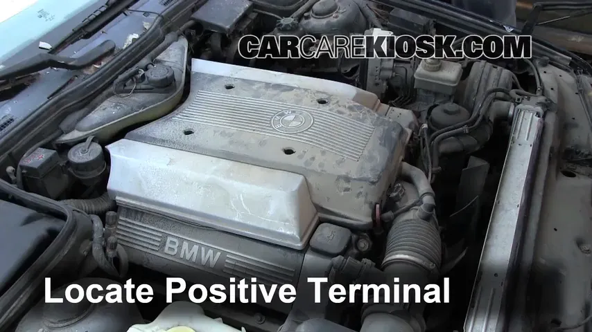 1995 BMW 540i 4.0L V8 Battery Jumpstart